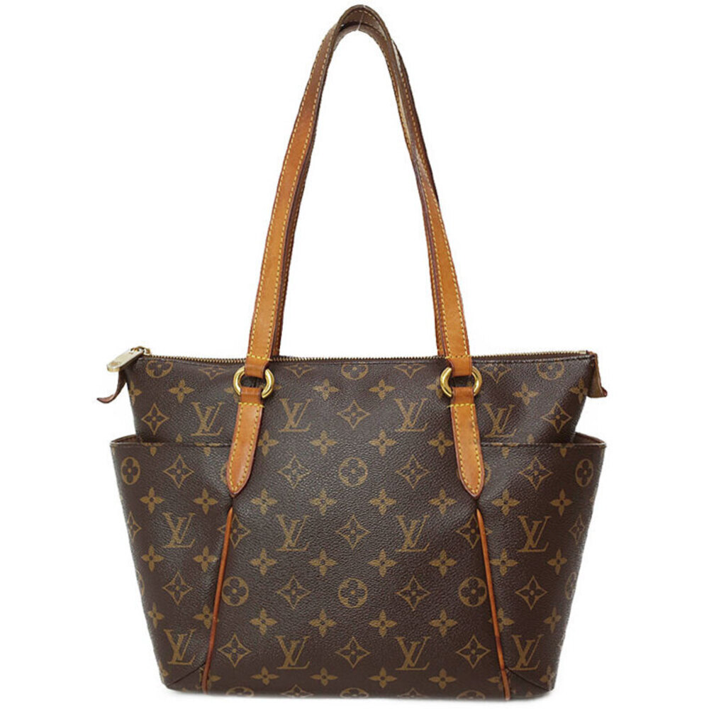 Louis Vuitton Monogram Leather Brown Totally Tote Bag